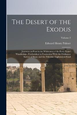 The Desert of the Exodus: Journeys on Foot in the Wilderness of the Forty Years' Wanderings: Undertaken in Connexion With the Ordnance Survey of Sinai, and the Palestine Exploration Fund; Volume 2 - Edward Henry Palmer - cover