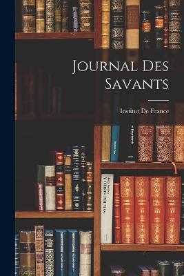 Journal Des Savants - cover