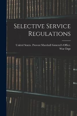 Selective Service Regulations - cover