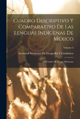 Cuadro Descriptivo Y Comparativo De Las Lenguas Indigenas De Mexico: O Tratado De Filogia Mexicana; Volume 3 - cover
