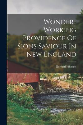 Wonder-working Providence Of Sions Saviour In New England - Edward Johnson - cover