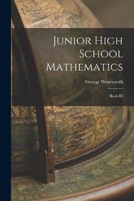 Junior High School Mathematics: Book III - George Wentworth - cover