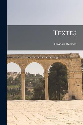 Textes - Théodore Reinach - cover