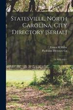 Statesville, North Carolina, City Directory [serial]: 6 (1922/1923)