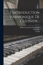 L'introduction Harmonique De Cleonide...