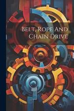 Belt, Rope And Chain Drive