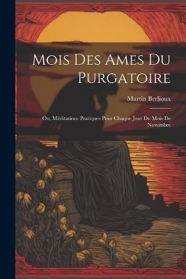 Mois des ames du Purgatoire: Ou, Méditations pratiques pour chaque jour du mois de novembre - Berlioux Martin - cover