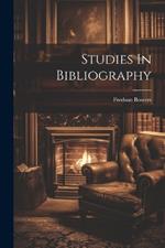 Studies In Bibliography