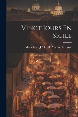 Vingt Jours En Sicile - cover