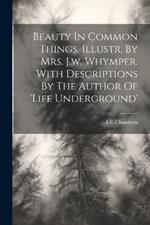 Beauty In Common Things. Illustr. By Mrs. J.w. Whymper. With Descriptions By The Author Of 'life Underground'