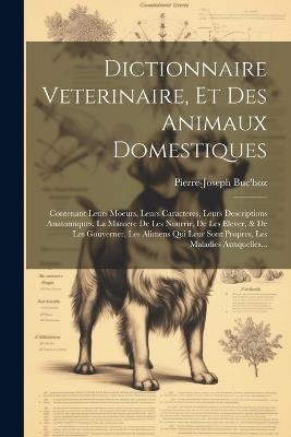 Dictionnaire Veterinaire, Et Des Animaux Domestiques: Contenant Leurs Moeurs, Leurs Caracteres, Leurs Descriptions Anatomiques, La Maniere De Les Nourrir, De Les Elever, & De Les Gouverner, Les Alimens Qui Leur Sont Propres, Les Maladies Auxquelles... - Pierre-Joseph Buc'hoz - cover