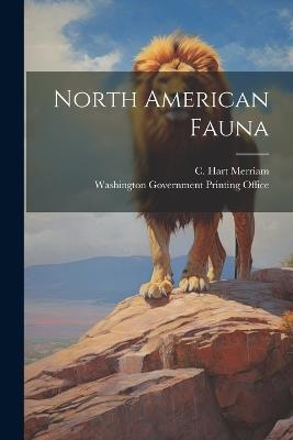 North American Fauna - C Hart Merriam - cover
