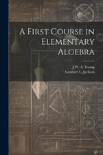 A First Course in Elementary Algebra