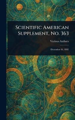 Scientific American Supplement, No. 363 - Various - cover