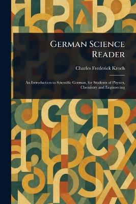 German Science Reader - Charles Frederick Kroeh - cover