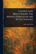 Tacitus and Bracciolini. The Annals Forged in the XVth Century