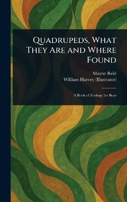 Quadrupeds, What They Are and Where Found - Mayne Reid,William Harvey - cover