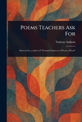 Poems Teachers Ask For - Various - cover