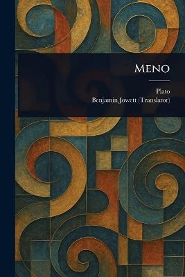 Meno - Plato,Benjamin Jowett - cover