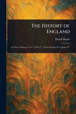The History of England - David Hume - cover