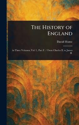 The History of England - David Hume - cover