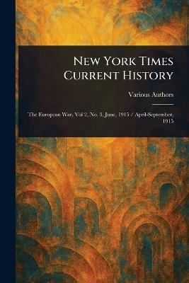 New York Times Current History - Various - cover