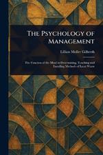 The Psychology of Management