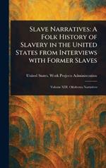 Slave Narratives: A Folk History of Slavery in the United States From Interviews With Former Slaves