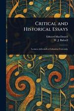 Critical and Historical Essays