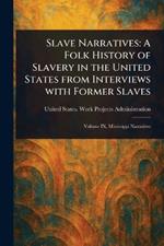Slave Narratives: A Folk History of Slavery in the United States From Interviews With Former Slaves