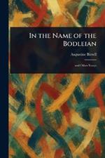 In the Name of the Bodleian