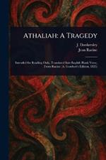Athaliah: A Tragedy