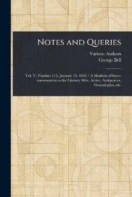 Notes and Queries - Various,George Bell - cover