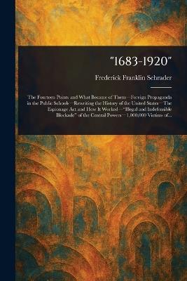 "1683-1920" - Frederick Franklin Schrader - cover