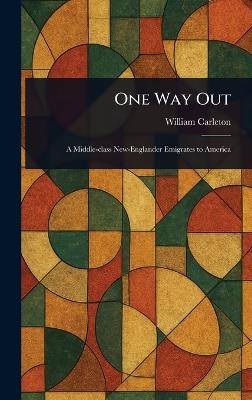 One Way Out - William Carleton - cover