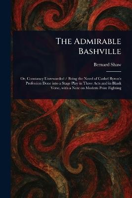 The Admirable Bashville - Bernard Shaw - cover