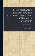 Encyclopaedia Britannica, 11th Edition, 
