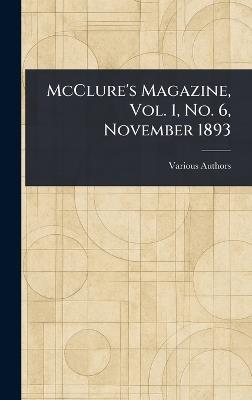 McClure's Magazine, Vol. 1, No. 6, November 1893 - Various - cover
