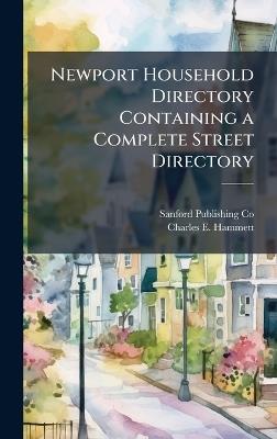 Newport Household Directory Containing a Complete Street Directory - cover