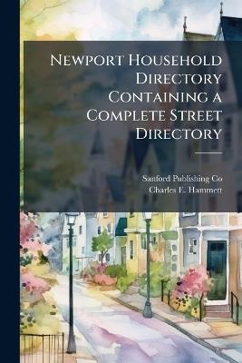 Newport Household Directory Containing a Complete Street Directory - cover