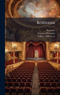 Rodiana - Ruzzante,Piermario Vescovo,Andrea Calmo - cover