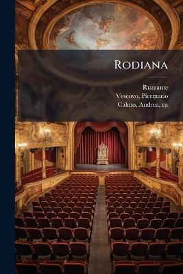 Rodiana - Ruzzante,Piermario Vescovo,Andrea Calmo - cover