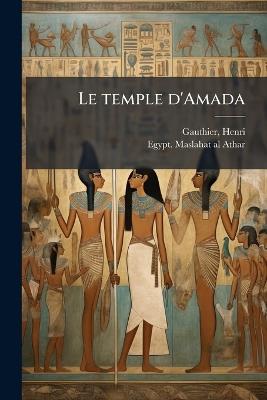 Le temple d'Amada - Henri Gauthier - cover