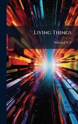 Living Things - Jwn Sullivan - cover