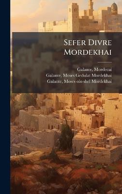 Sefer Divre Mordekhai - cover
