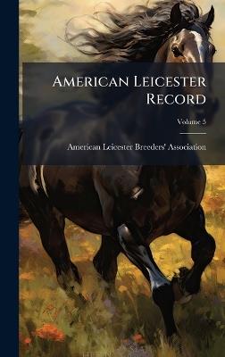 American Leicester Record - cover