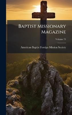 Baptist Missionary Magazine - cover