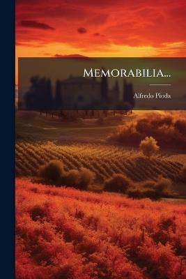 Memorabilia... - Alfredo Pioda - cover