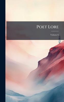 Poet Lore - Anonymous - cover