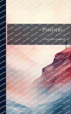 Pensieri... - Giacomo Leopardi - cover